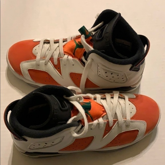 Air Jordan 6 Retro Gatorade sneakers size - 5Y - Picture 3 of 7
